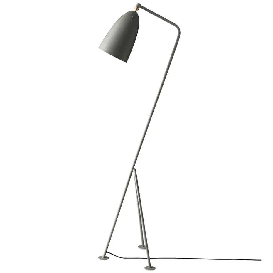 Lampadaire Gräshoppa, bleu-gris
