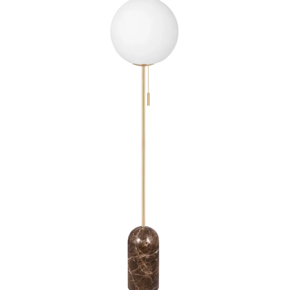 Lampadaire Torrano, Marron