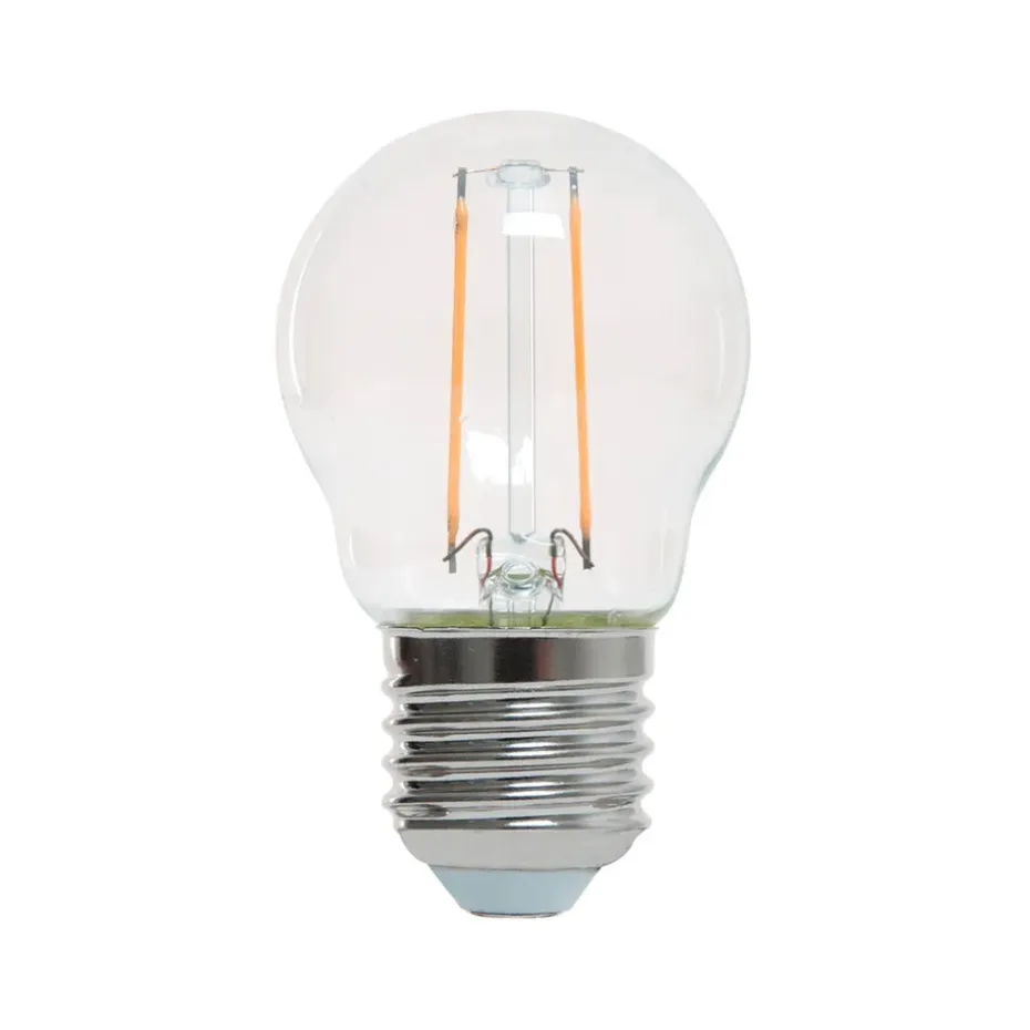 Lampe à filament LED Airam - globe E27, clair, non-dimmable, 2,5w
