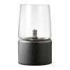 Lampe à huile Bitz Gastro Ø15x26 cm, Noir
