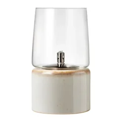 Lampe à huile Bitz Gastro Ø15x26 cm, Blanc crème