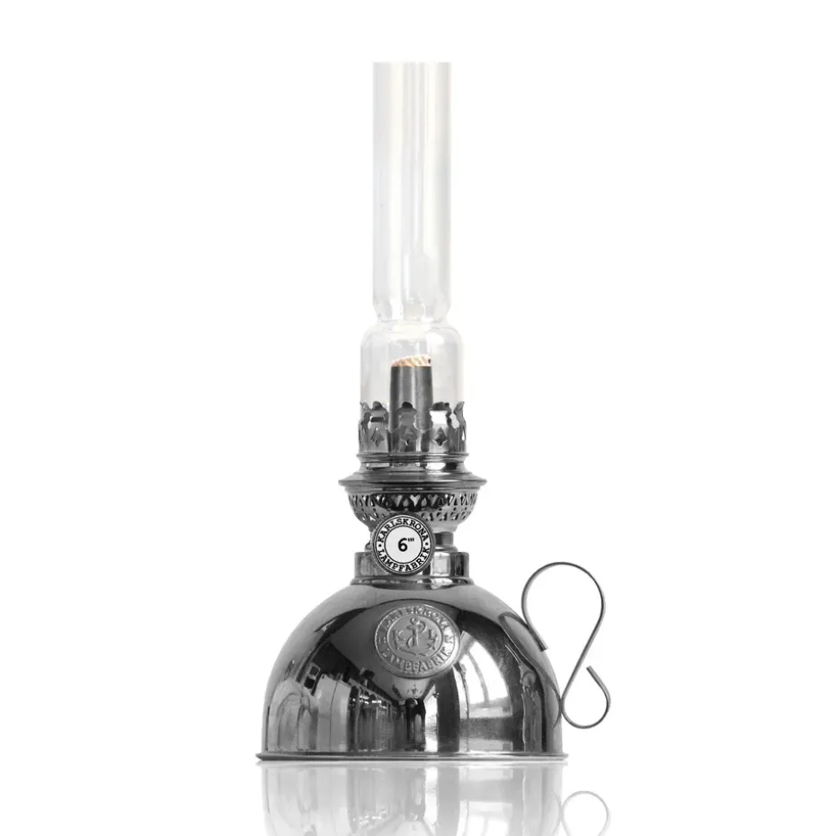 Lampe à pétrole Nattlampa, nickel