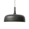 Lampe à suspension Acorn, Gris mat
