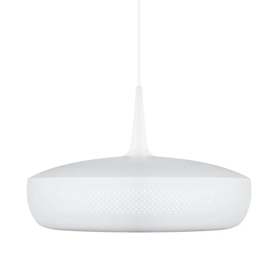 Lampe à suspension Clava Dine Ø43cm, Matt white