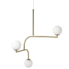 Lampe à suspension Mobil 70, laiton