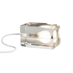 Lampe Block, câble blanc