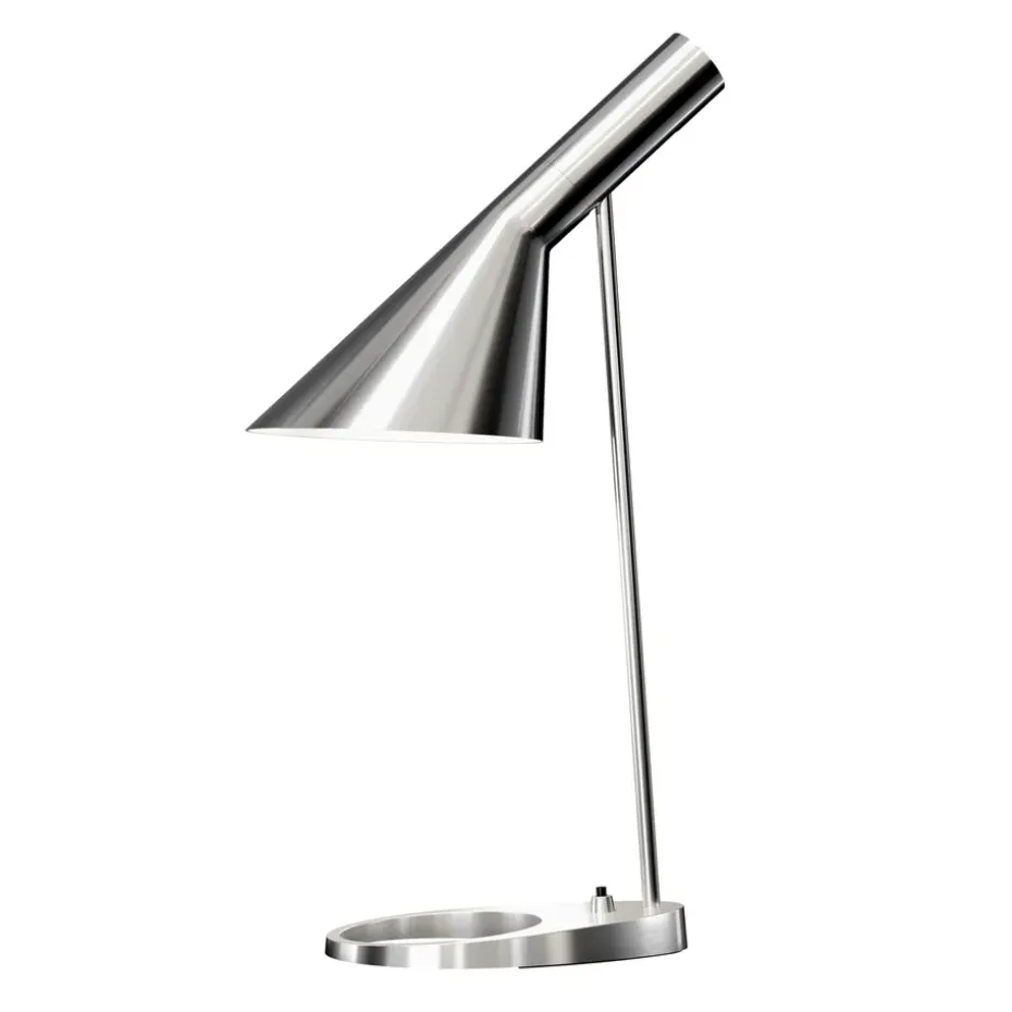 Lampe de table AJ, Acier inoxydable poli