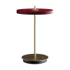 Lampe de table Asteria Move, Ruby red