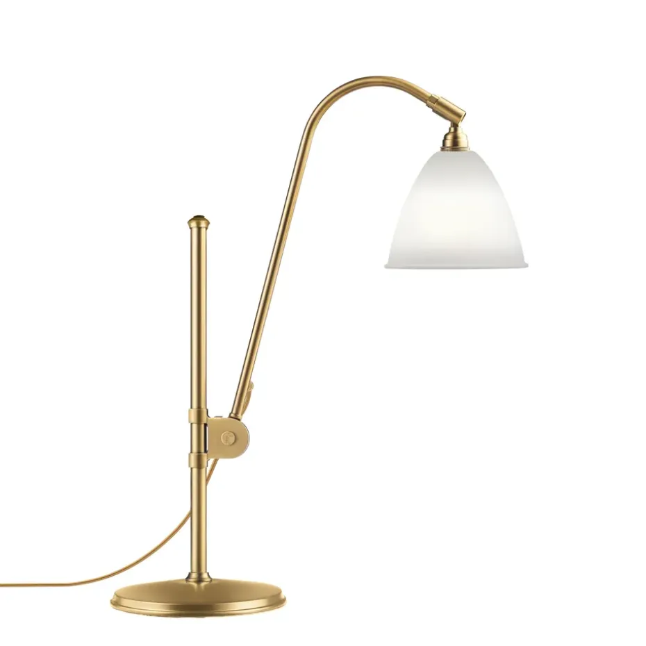 Lampe de table Bestlite BL1, porcelaine-laiton