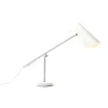 Lampe de table Birdy, blanc-métallique