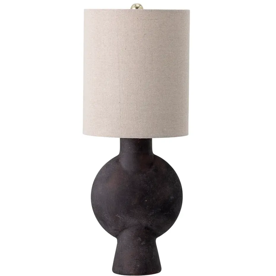 Lampe de table Bloomingville Sergio 54,5cm, Marron, terre cuite