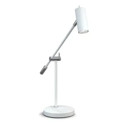 Lampe de table Cato 48,5 cm, Mat Blanc
