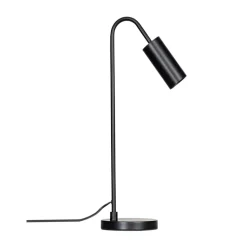 Lampe de table Curve 51 cm, Noir mat