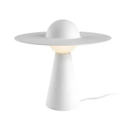 Lampe de table en céramique 33x37,1 cm, Blanc
