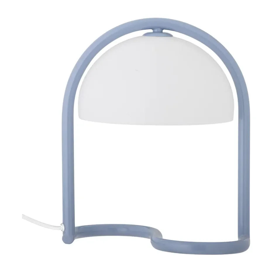 Lampe de table Favor Ø24,5x29,5 cm, Bleu