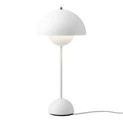 Lampe de table FlowerPot VP3, blanc mat