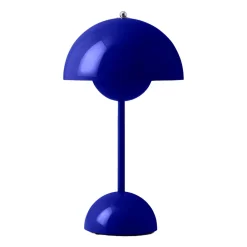 Lampe de table Flowerpot portable VP9, Cobalt blue