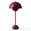Lampe de table FlowerPot VP3, Dark plum
