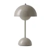 Lampe de table Flowerpot portable VP9, Grey beige