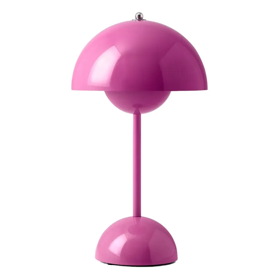Lampe de table Flowerpot portable VP9, Tangy pink