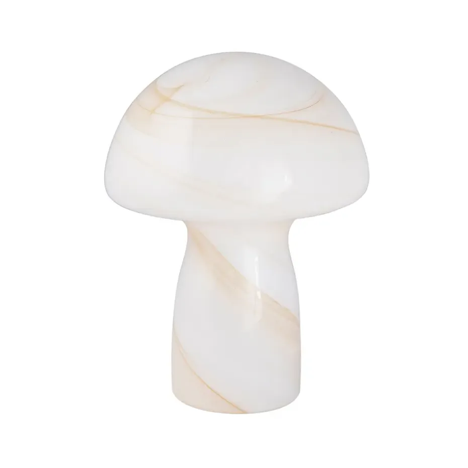 Lampe de table Fungo beige, 20 cm