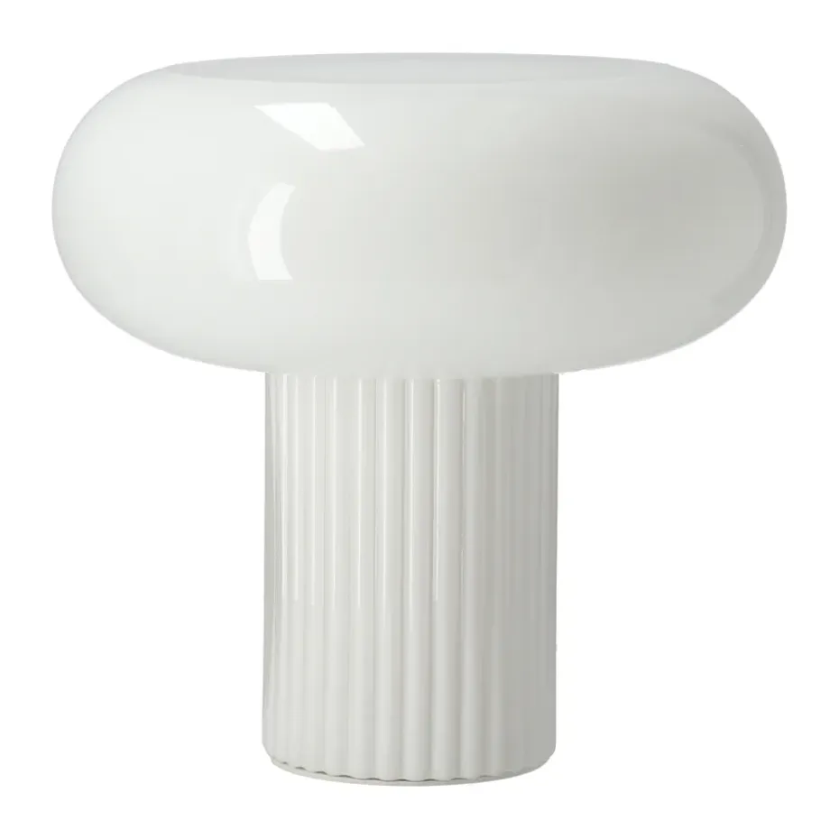 Lampe de table Haven 26 cm, Blanc
