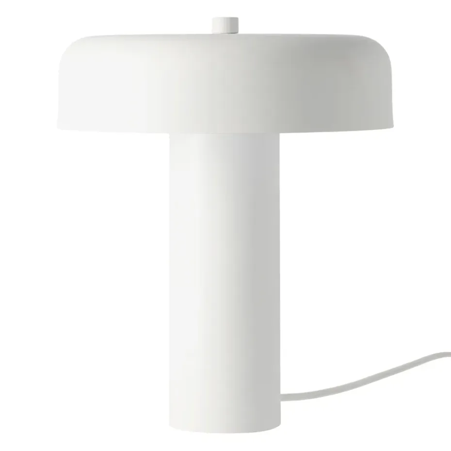 Lampe de table Haze 32 cm, Blanc