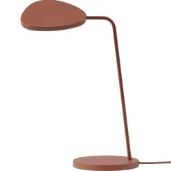 Lampe de table Leaf blanche, Copper brown