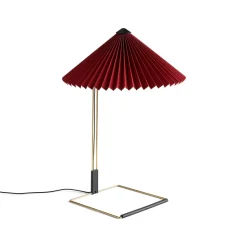 Lampe de table Matin table Ø38 cm, Oxide red shade