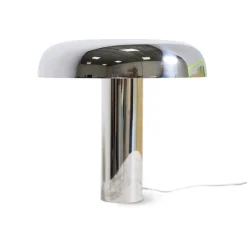 Lampe de table mushroom HK Living, Chrome