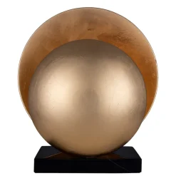 Lampe de table Orbit, Laiton-noir