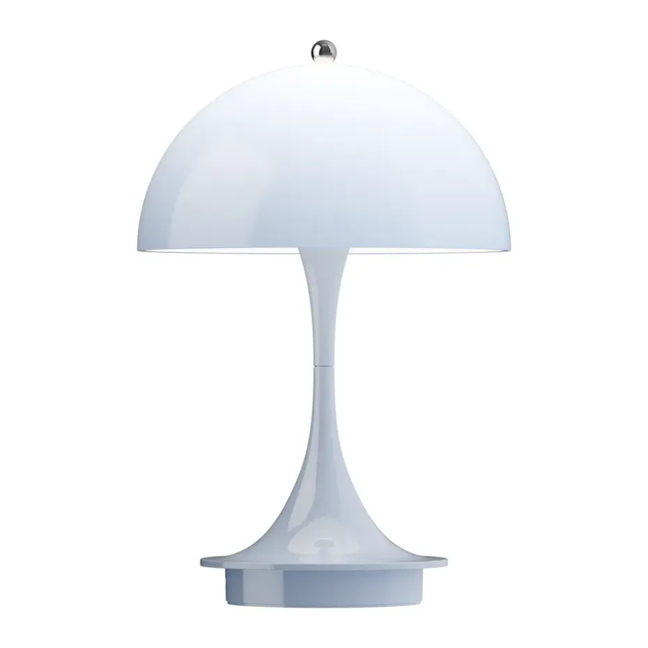 Lampe de table Panthella 160 Portable v3, Opal pale blue