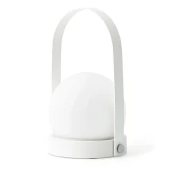Lampe de table portable Carrie, Blanc