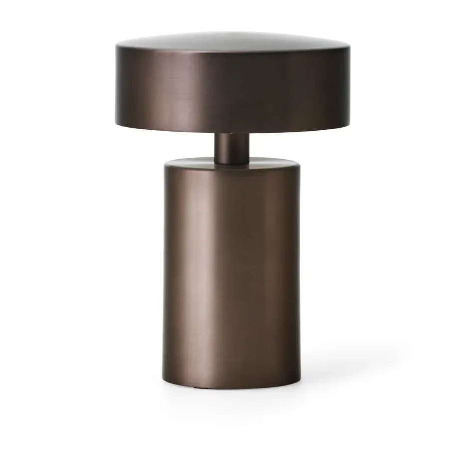 Lampe de table portable Column IP44, Bronze