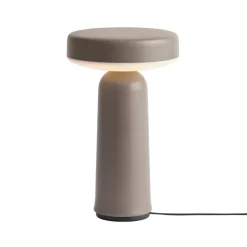 Lampe de table portable Ease 21,5 cm, Taupe