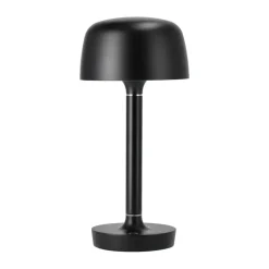 Lampe de table portable Halo 25,5 cm, Black
