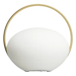Lampe de table portable Orbit, Ø19,5 cm