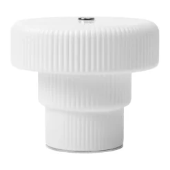 Lampe de table portable Ripple 10 cm, White