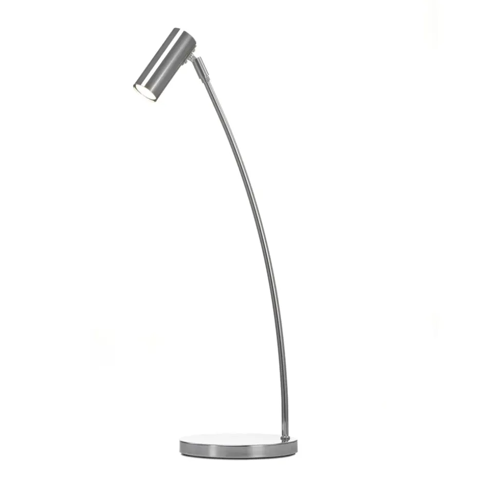 Lampe de table Puck, chrome