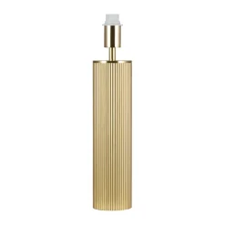 Lampe de table Rib 8, Laiton brossé