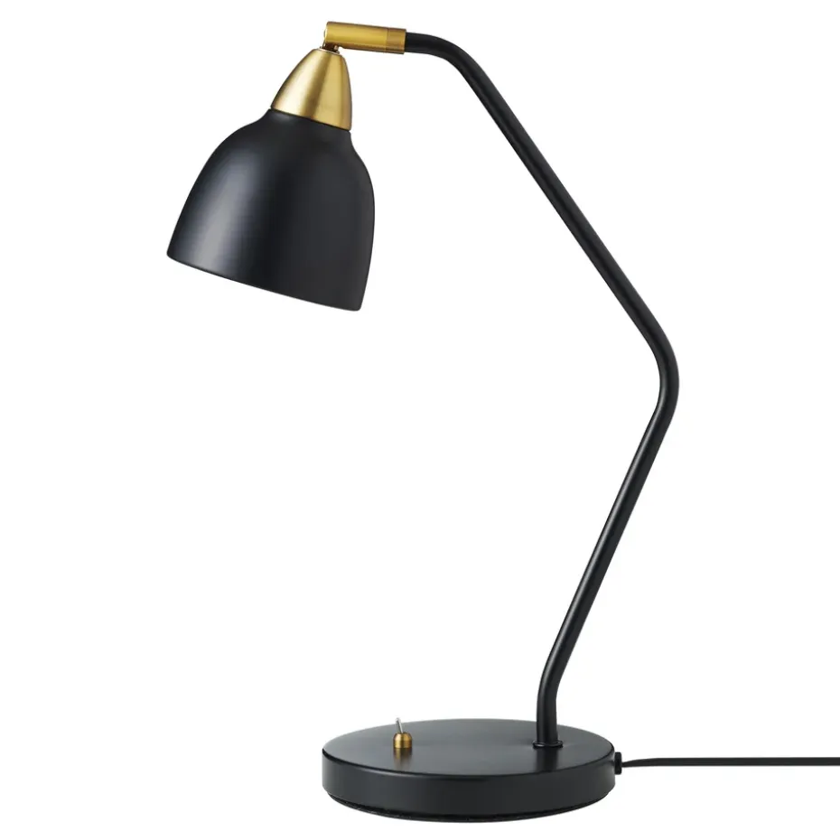 Lampe de table Urban, Vrai noir (noir)
