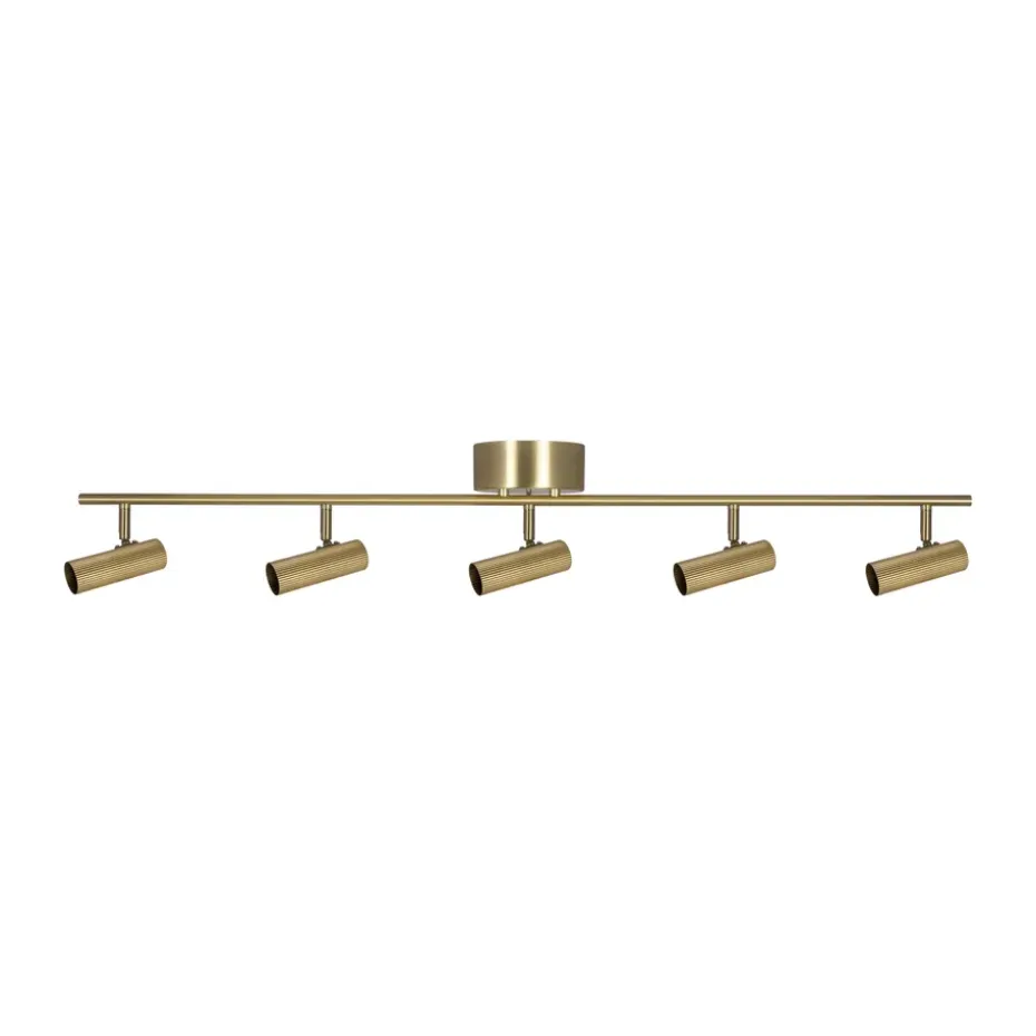 Lampe Hubble 5 Long, Laiton brossé