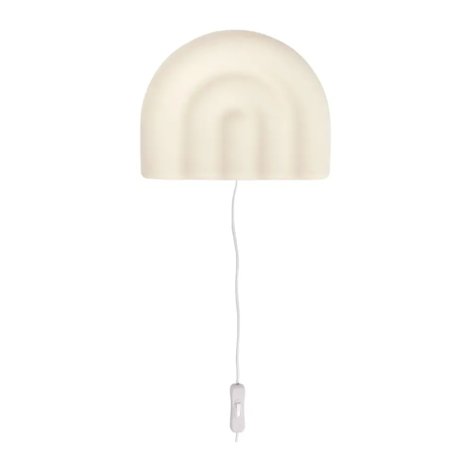 Lampe murale arc-en-ciel, Blanc cassé