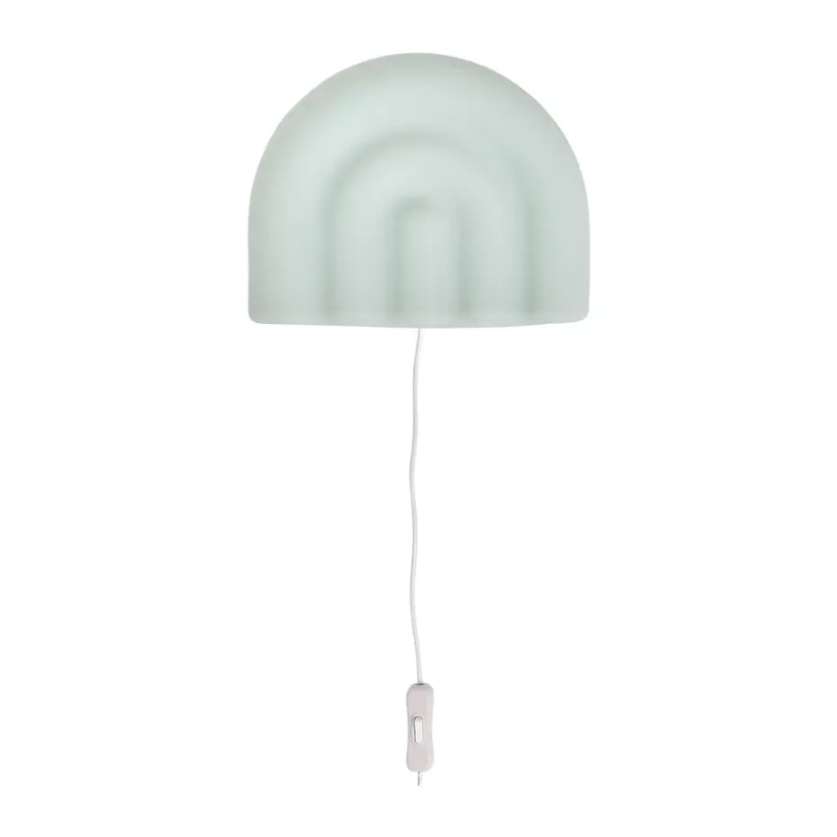 Lampe murale arc-en-ciel, Bleu pâle