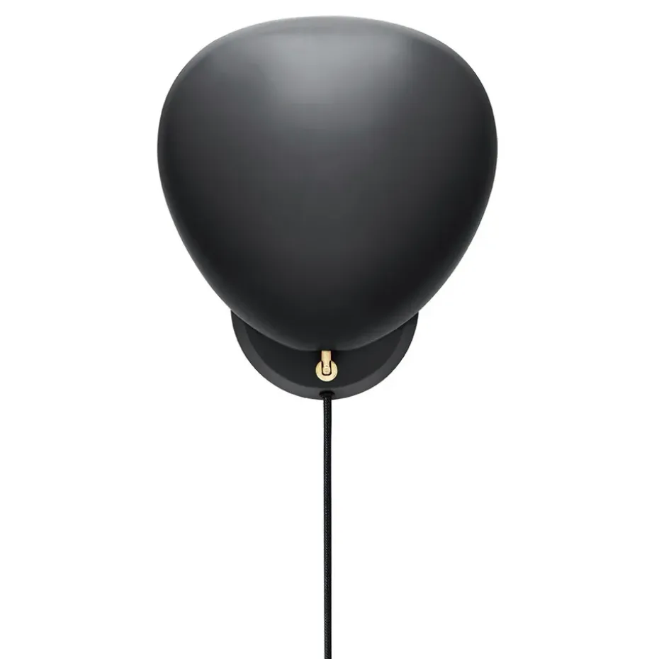 Lampe murale Cobra, noir