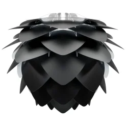 Lampe Silvia noire, Ø50 cm