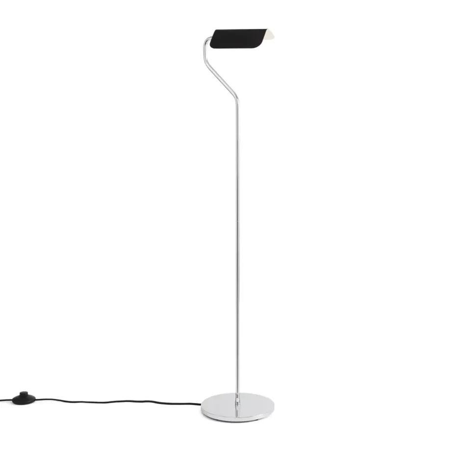 Lampe sur pied Apex, Iron black
