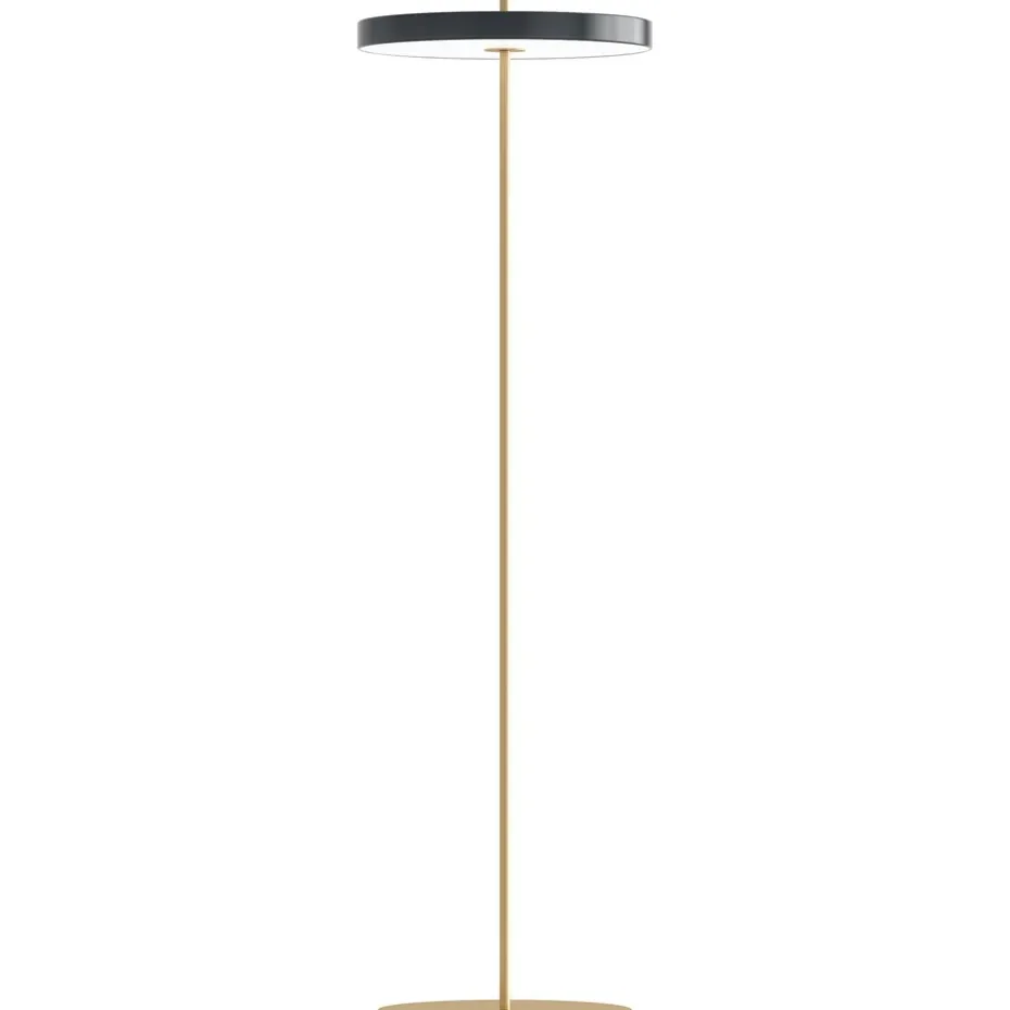 Lampe sur pied Asteria, Anthracite grey