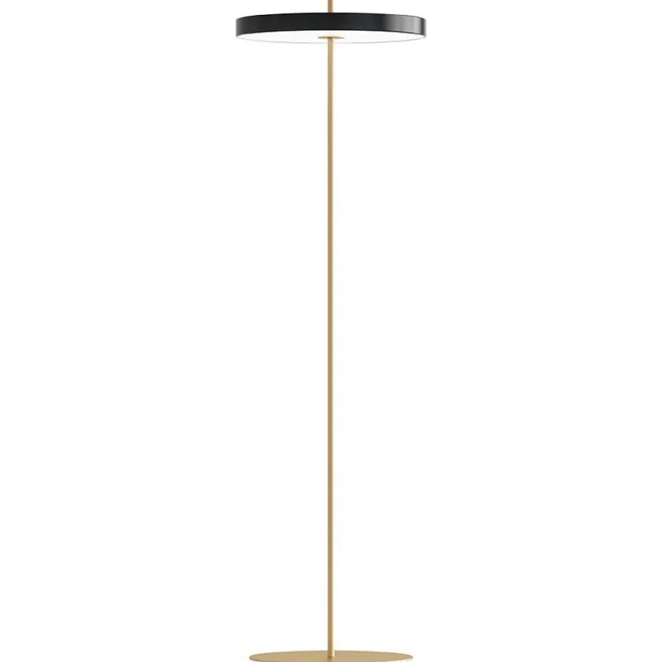 Lampe sur pied Asteria, Black