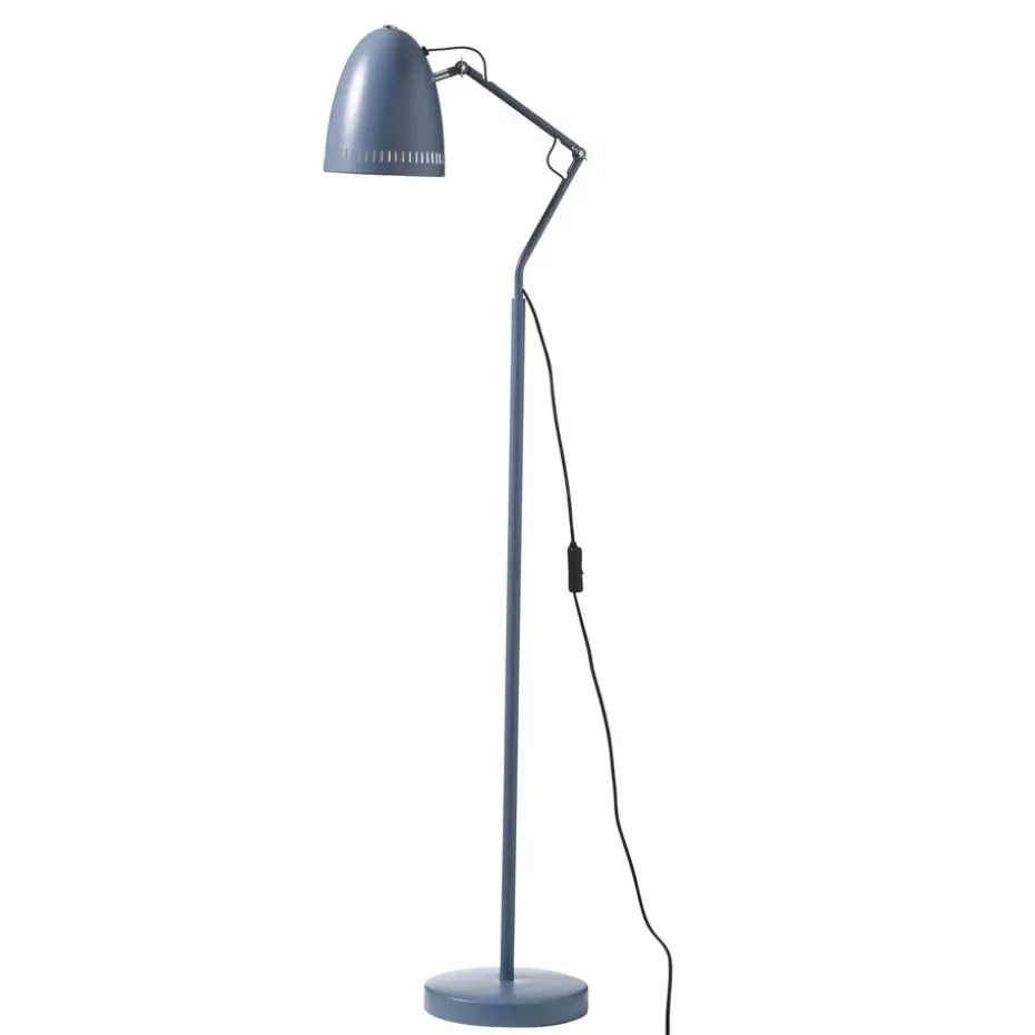 Lampe sur pied Dynamo, matt smoke blue (bleu)